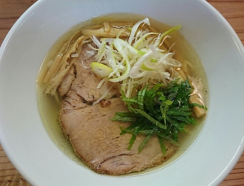 「鶏塩」@麺蔵 あつおの写真