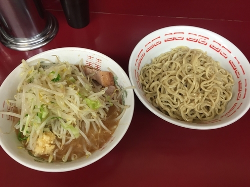 「期間限定 シークワーサーつけ麺(700円+150円)」@ラーメン二郎 相模大野店の写真