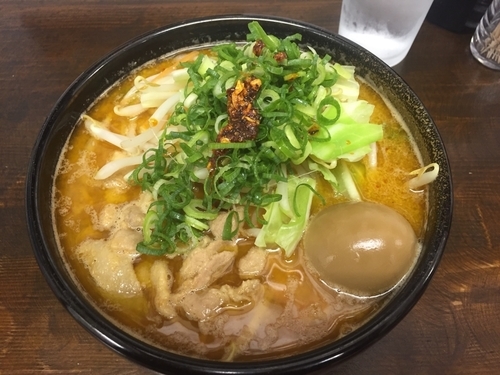 「肉味噌 味玉」@麺場 新 ARATAの写真