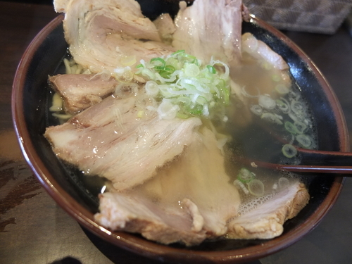 「チャーシューメン（塩・手打ち麺）」@ラーメン 心道の写真