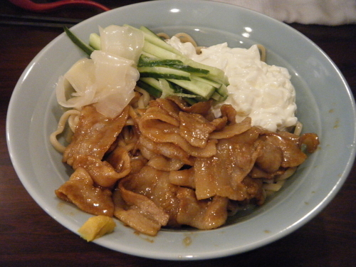 「すごい冷やし中華(麺200ｇ)950円」@立川マシマシ SSRの写真