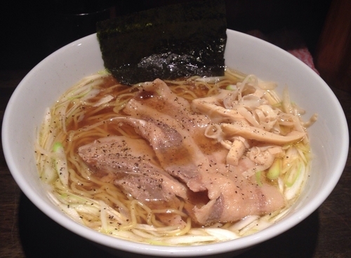 「悪魔肉の王様中華そば(限定)800円」@元祖一条流がんこ 長津田分店の写真