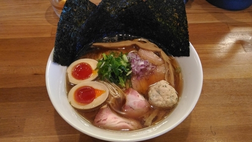 「特製煮干しそば　（1030円）」@麺処 いち林の写真