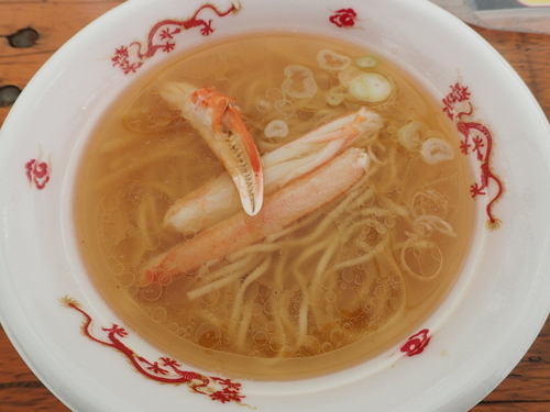 「[鬼そば藤谷 伝承蟹塩らぁめん] ～海と大地の恵み～」@大つけ麺博 2016の写真