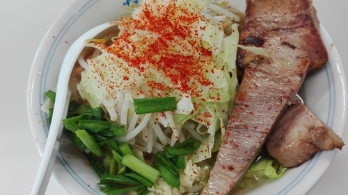 「牛郎　中盛牛増し」@ラーメンKAZE 本店の写真