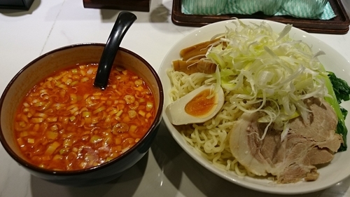 「激烈つけ麺（中級：大盛）」@中華麺房 栄福記の写真