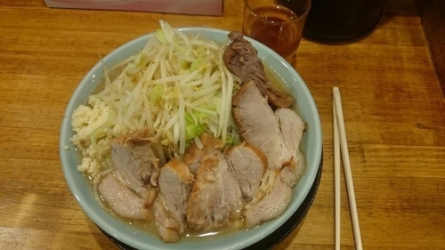 「チャーシュー麺　ニンニク」@ラーメン盛太郎の写真