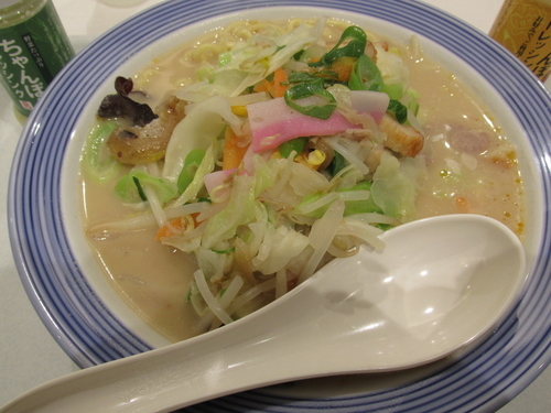 「野菜たっぷりちゃんぽん　「777円」」@リンガーハット イオンモール春日部店の写真