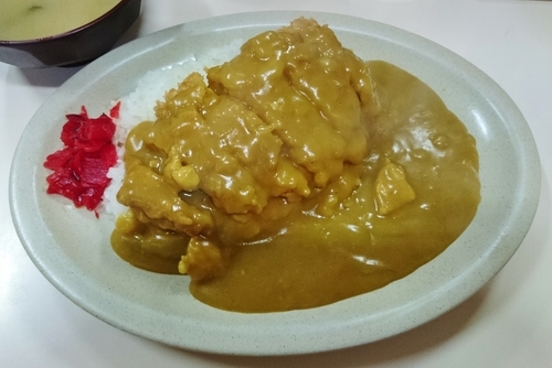 「カツカレーライス 680円」@キッチンタローの写真