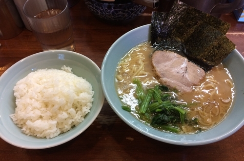 「ラーメン」@横浜家系ラーメン 家家家 飯田橋店の写真