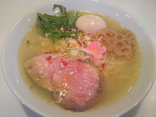 「名古屋コーチンとターキーの塩そば」@麺や 彩～iro～の写真