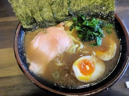 「のり玉ラーメン 大盛」@神田ラーメン わいず 神田本店の写真