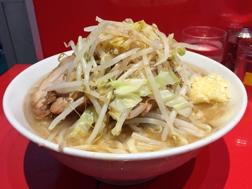 「ラーメン ヤサイニンニク」@ラーメン二郎 西台駅前店の写真