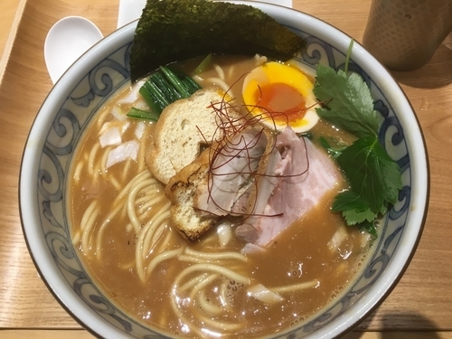 「酒粕濃厚そば980円」@銀座 風見の写真