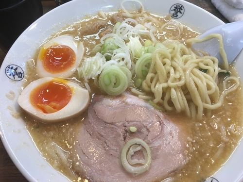 「味噌らーめん」@こってりらーめん 誉の写真