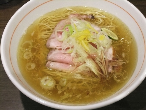 「【限定】鯛塩ラーメン（鯛飯付き）（1000円）」@八咫烏の写真