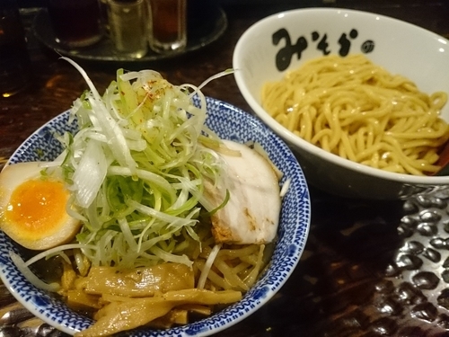「【期間限定】味噌タンつけ麺 ￥830」@北のらーめん 美空の写真