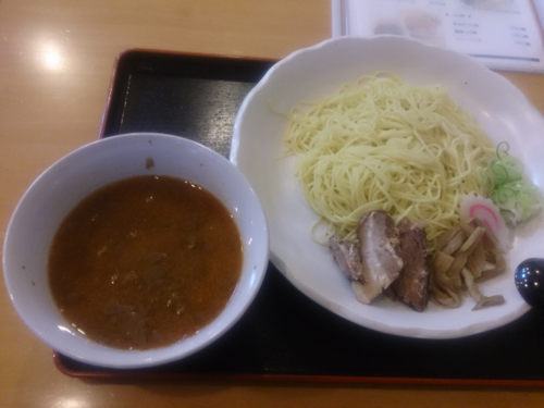 「カレーつけ麺」@ラーメン 赤おに。の写真