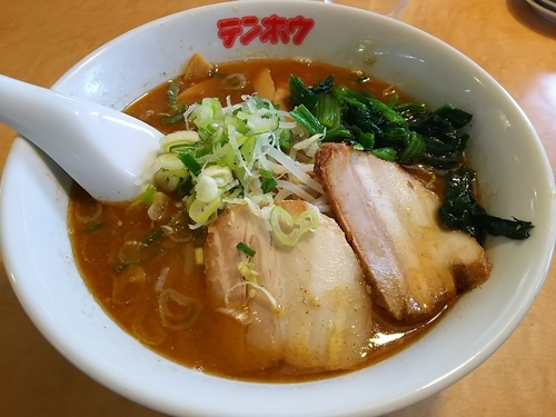 「【限定】濃厚こく味噌ラーメン」@テンホウ 松本渚店の写真