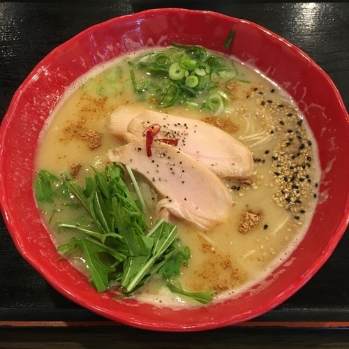 「濃厚にごり あっさり鶏そば (690円)」@鶏そば 本店の写真