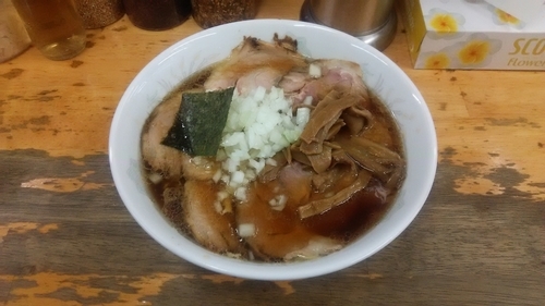 「チャーシューメン(ミックス・卵麺)」@丸幸の写真