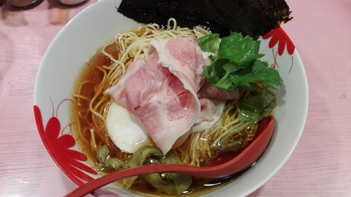 「凛々しい地鶏中華そば」@らーめん凛々の写真