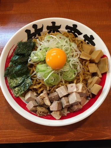 「油そば 500g  820円」@中華そば 仙台煮干センターの写真