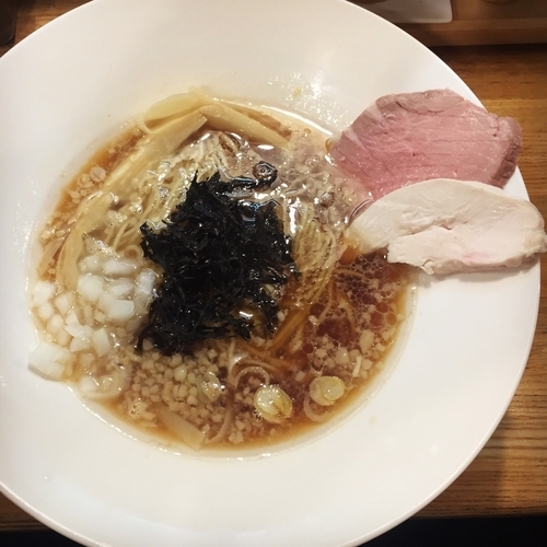 「背脂煮干らーめん(醤油)800円」@麺庵 小島流の写真