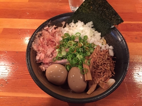 「油そば(中盛)」@瞠 池袋店の写真