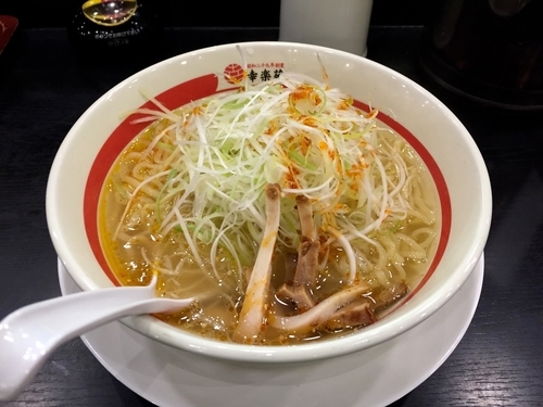 「塩ねぎらーめん」@幸楽苑 六本木店の写真