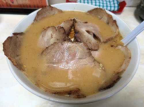 「ねぎミソラーメン ７５０円」@中華料理 関城亭の写真