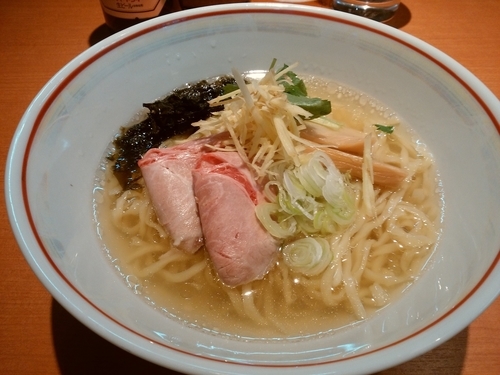 「生姜中華そば」@㐂九八 ～garage～の写真