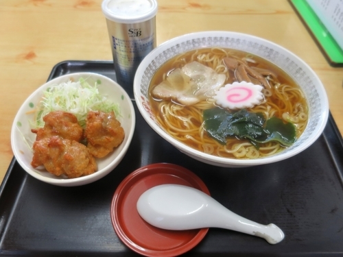「からあげラーメン ７５０円」@増田屋の写真