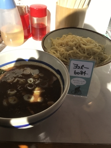 「コクつけ麺  中」@つけ麺 吉の軒の写真