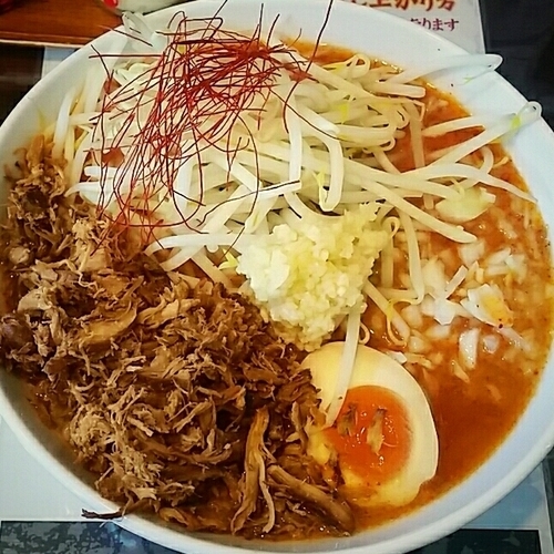 「【限定】とりめそば ８３０円＋ほぐし鶏増し１５０円」@麺や 千成の写真