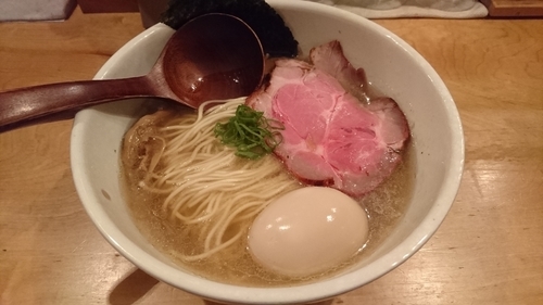 「味玉そば」@中華蕎麦 蘭鋳の写真