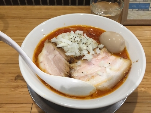 「味玉とまとラーメン」@カッパ64 福生店の写真