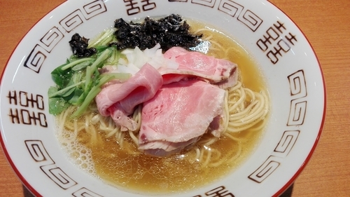 「煮干し中華そば」@㐂九八 ～garage～の写真