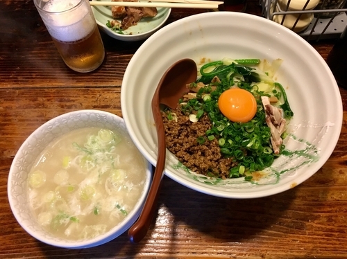 「すりおろしリンゴとすりゴマの混ぜそば 900円」@G麺7の写真