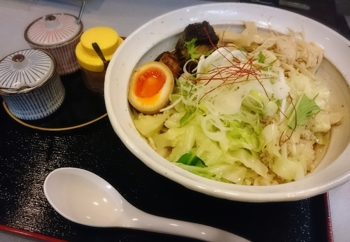 「味噌まぜそば 790円」@地鶏らーめん 秋津の写真