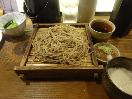 「山形村長芋と手打ちそば」@蔵のむこうの写真