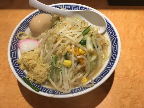 「味玉タンメン／￥830」@東京タンメン トナリ アトレ上野店の写真