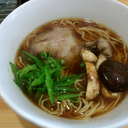 「茸と松茸のらーめん1000円」@ラーメン大木戸の写真