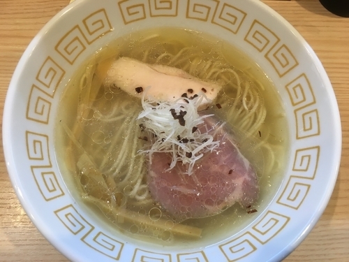 「塩らぁ麺780円」@中村麺三郎商店の写真