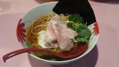 「凛々しい地鶏中華そば780円」@らーめん凛々の写真