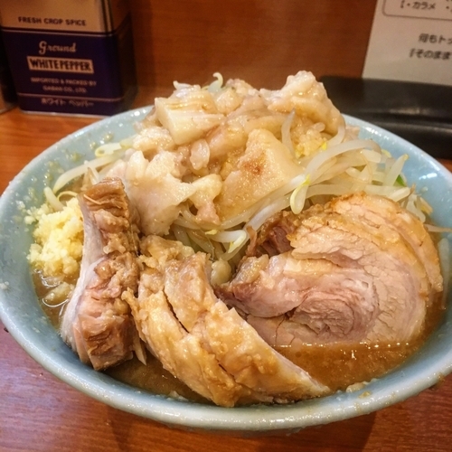 「小ぶた ニンニク アブラ カラメ」@ラーメンBoo Boo太郎。の写真