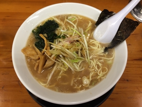 「ネギラーメン」@ラーメンショップ 矢吹店の写真