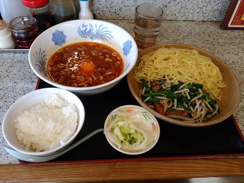 「スタミナつけ麺＋ライス」@大連 本店の写真
