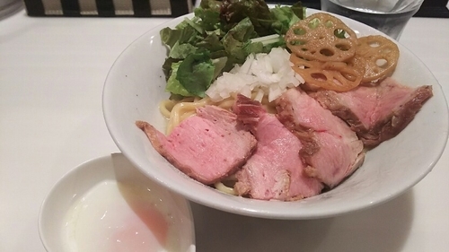 「牛油そば温玉付き￥810」@麺や 彩～iro～の写真