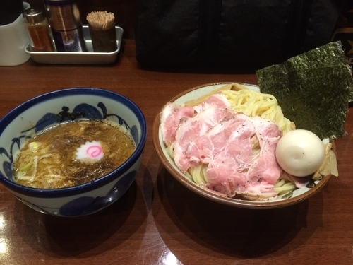 「特製つけ麺（1030円税込）」@煮干中華そば 鈴蘭 新宿店の写真
